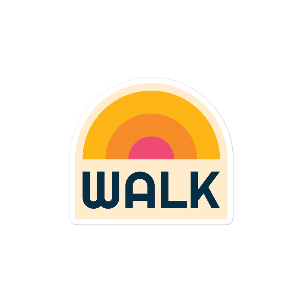 Sticker Person Walk In Sticker – WALK